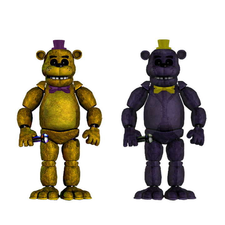 Fredbear ucn accurate pixel art