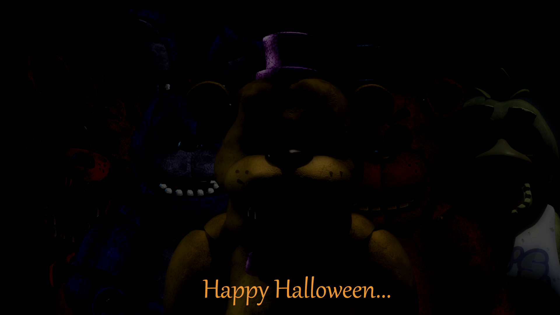 Happy Halloween 2018 (FNaF 1 Version)