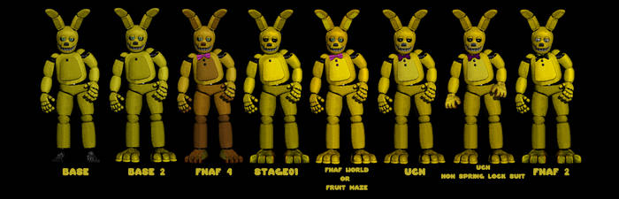 Схема костюма спринг бонни