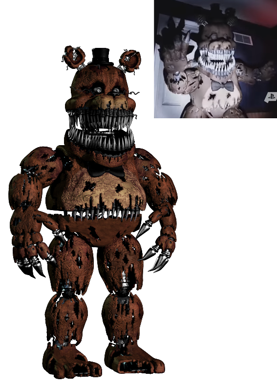 Nightmare Fredbear's UCN Icon Remake by luizcrafted on DeviantArt