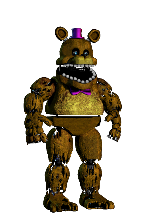 Unnightmare Unwithered Fredbear V2 Edit WIP