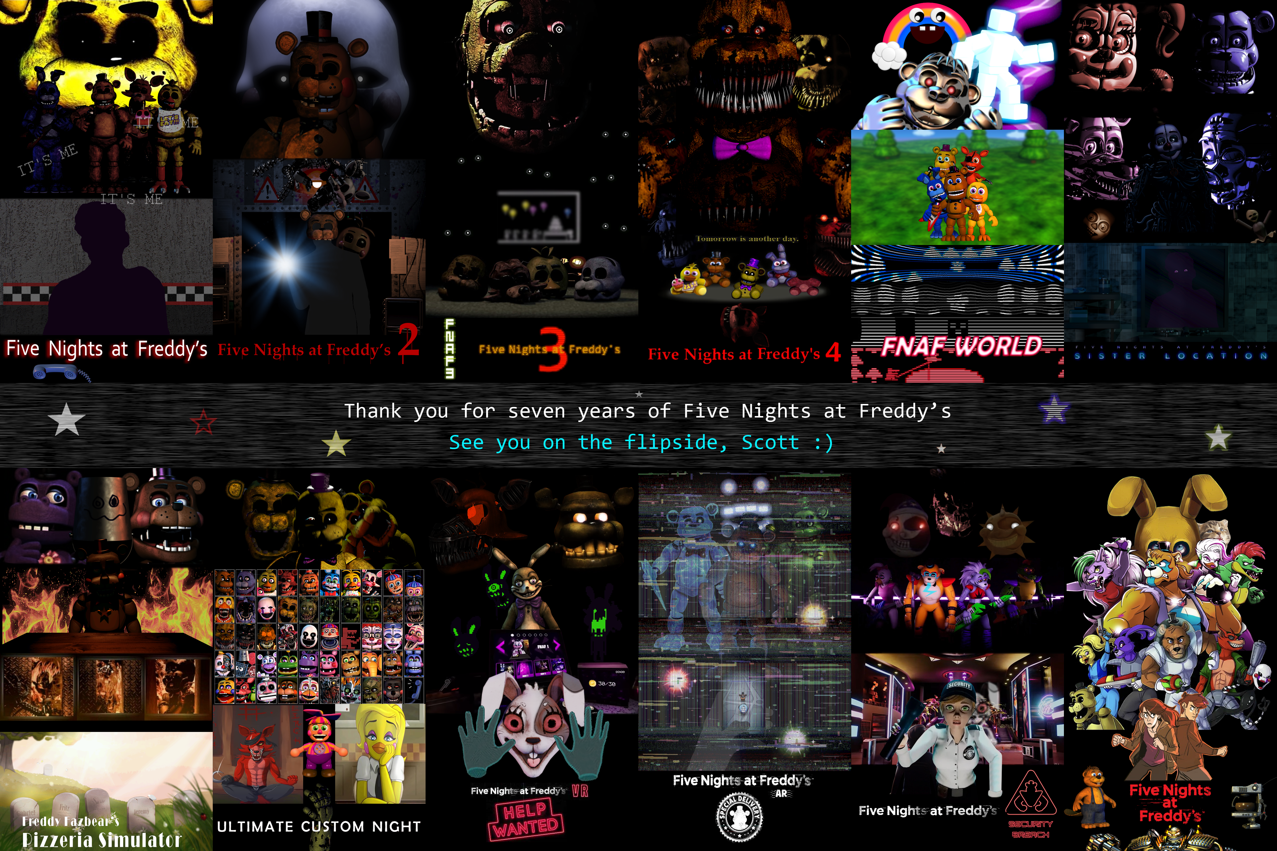 Five Nights At Freddy's 3 Five Nights At Freddy's 4 Five Nights At Freddy's  2 FNaF World PNG - Free Download in 2023
