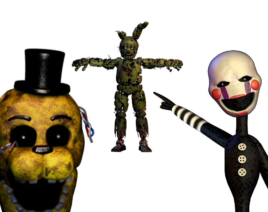 Randompost #4 - Two Animatronics Pointing