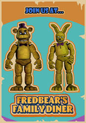 Fredbear's Family Diner Poster V2 Edit