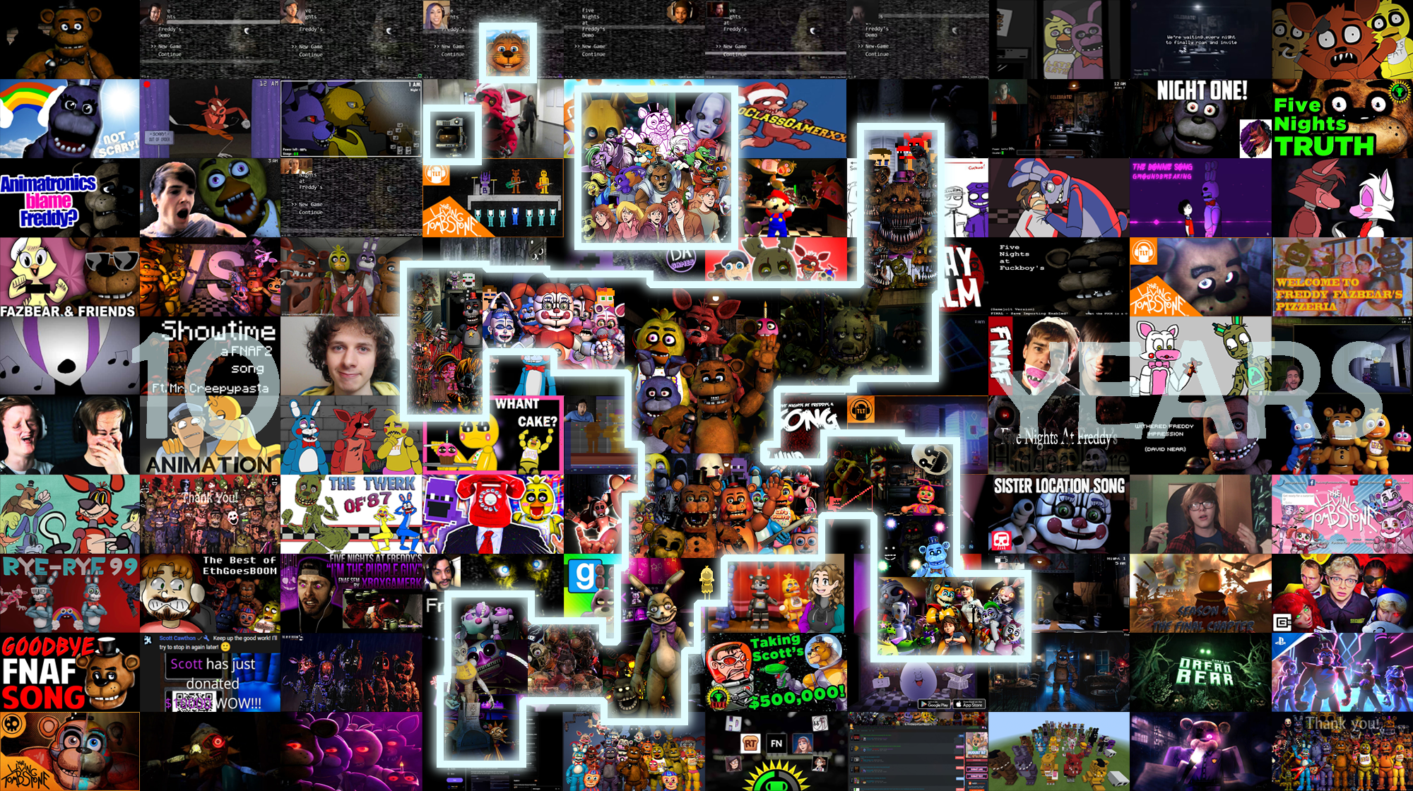 Happy 10th Anniversary. FNaF!