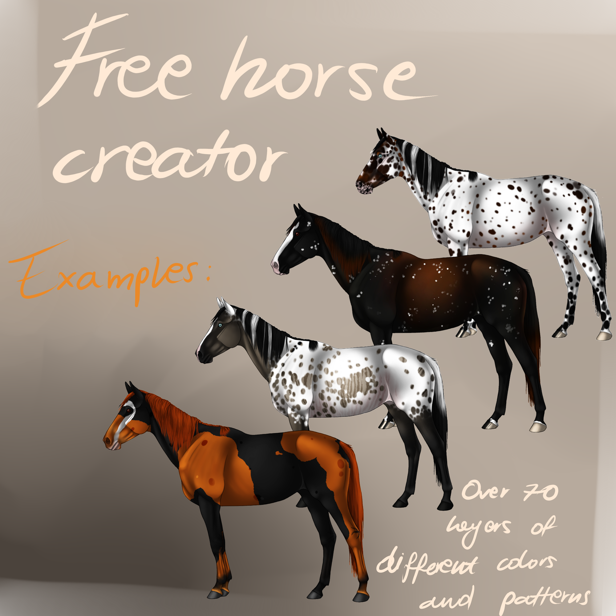 Free Horse Creator!