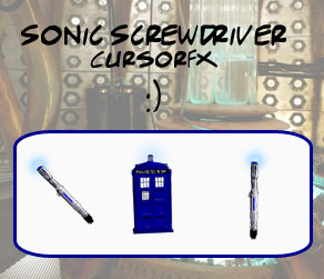 Sonic Screwdriver Cursor