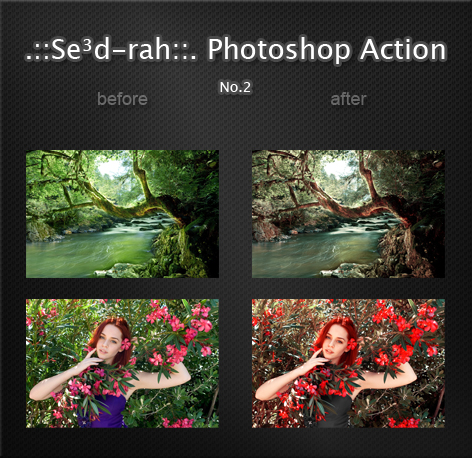 Sedrah Photoshop Action No2