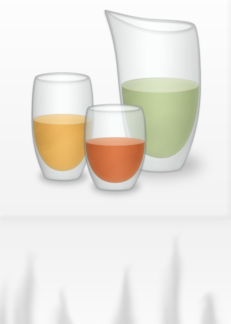 Vector Glases and Jug PSD File