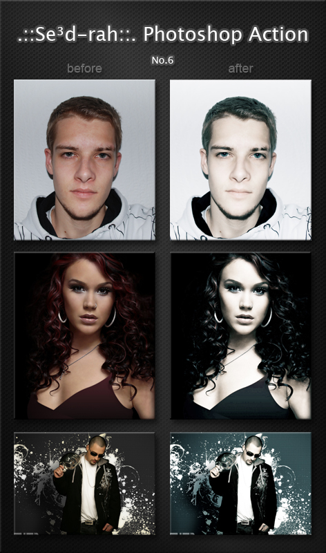 Sedrah Photoshop Action No6