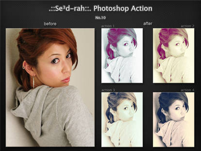 Sedrah Photoshop Action No10