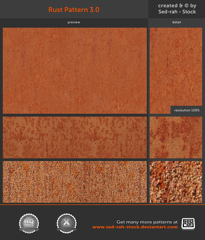 Rust Pattern 3.0 by Sed-rah-Stock on DeviantArt