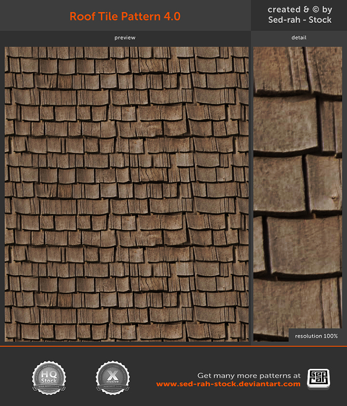 Roof Tile Pattern 4.0
