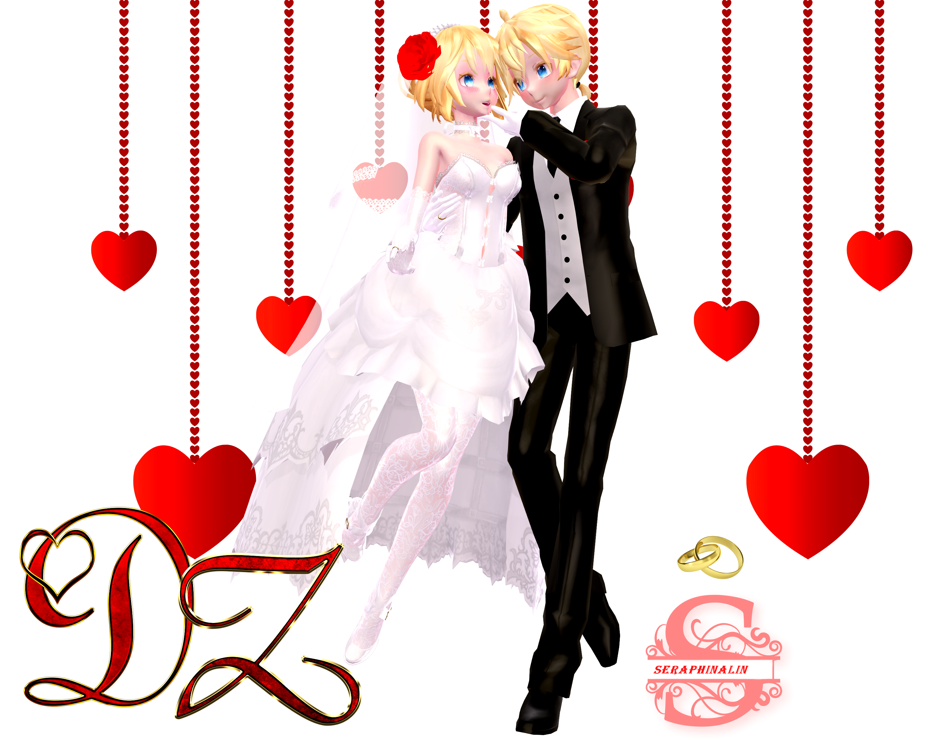 Happy Valentine Day : DL !! by Evelyn-sama on DeviantArt