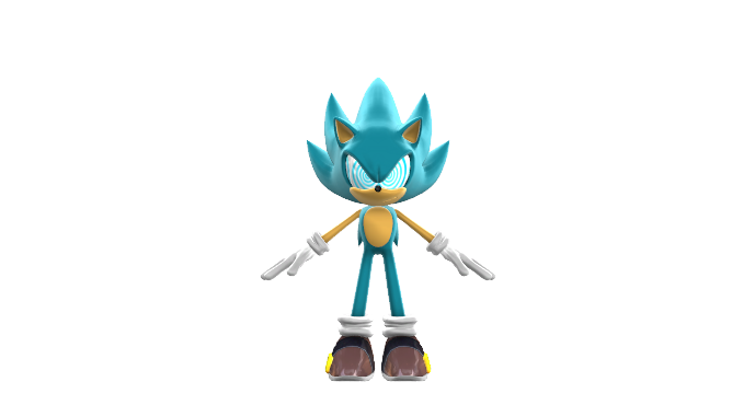 fleetway sonic - Download Free 3D model by BlueChaosRing (@BlueChaosRing)  [09cb36a]