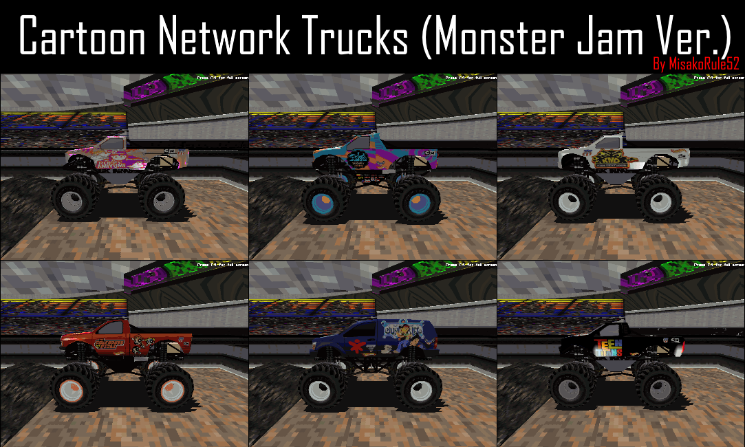 Monster Jam Stunt Truck #3 by DipperBronyPines98 on DeviantArt