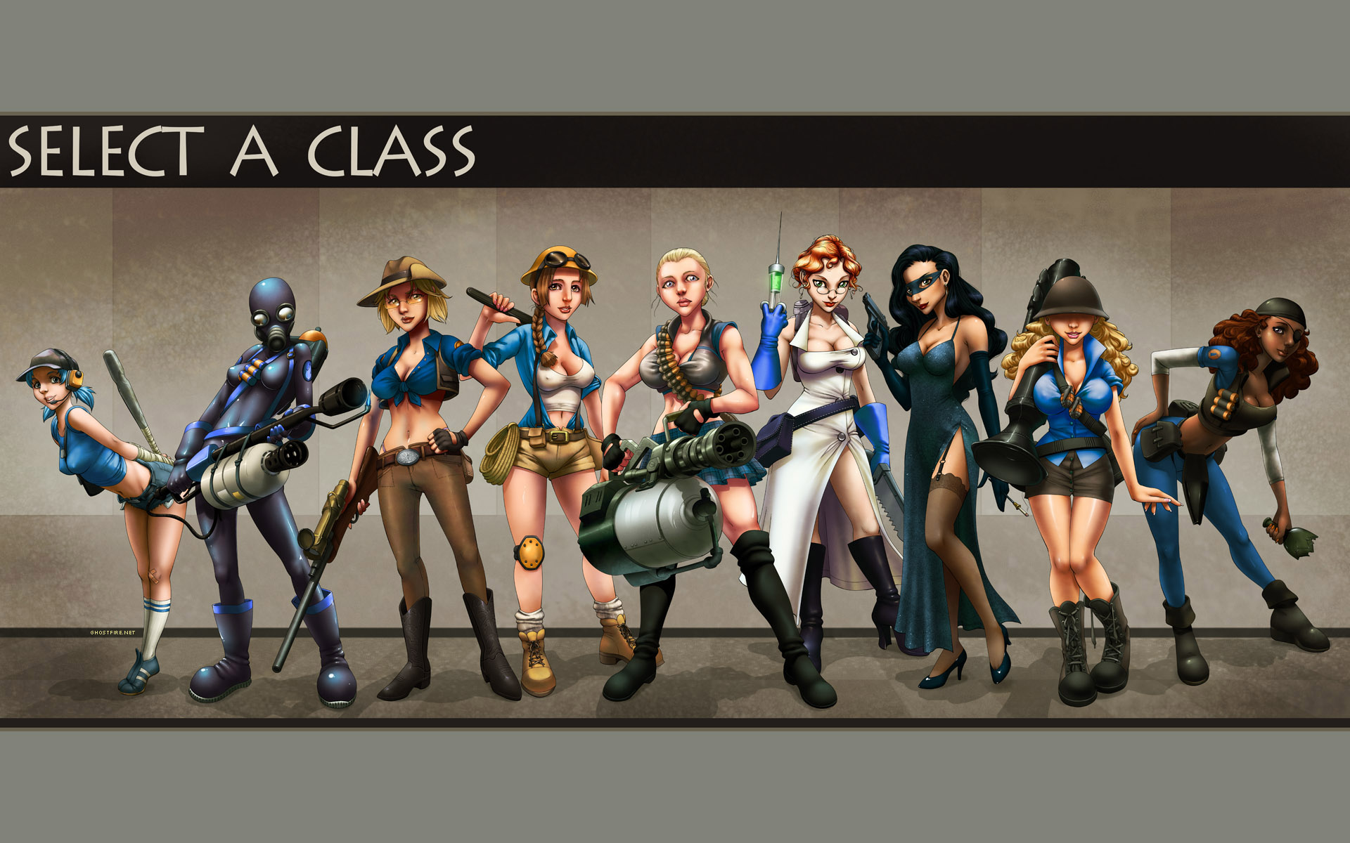 Select A Class... Blu - WP