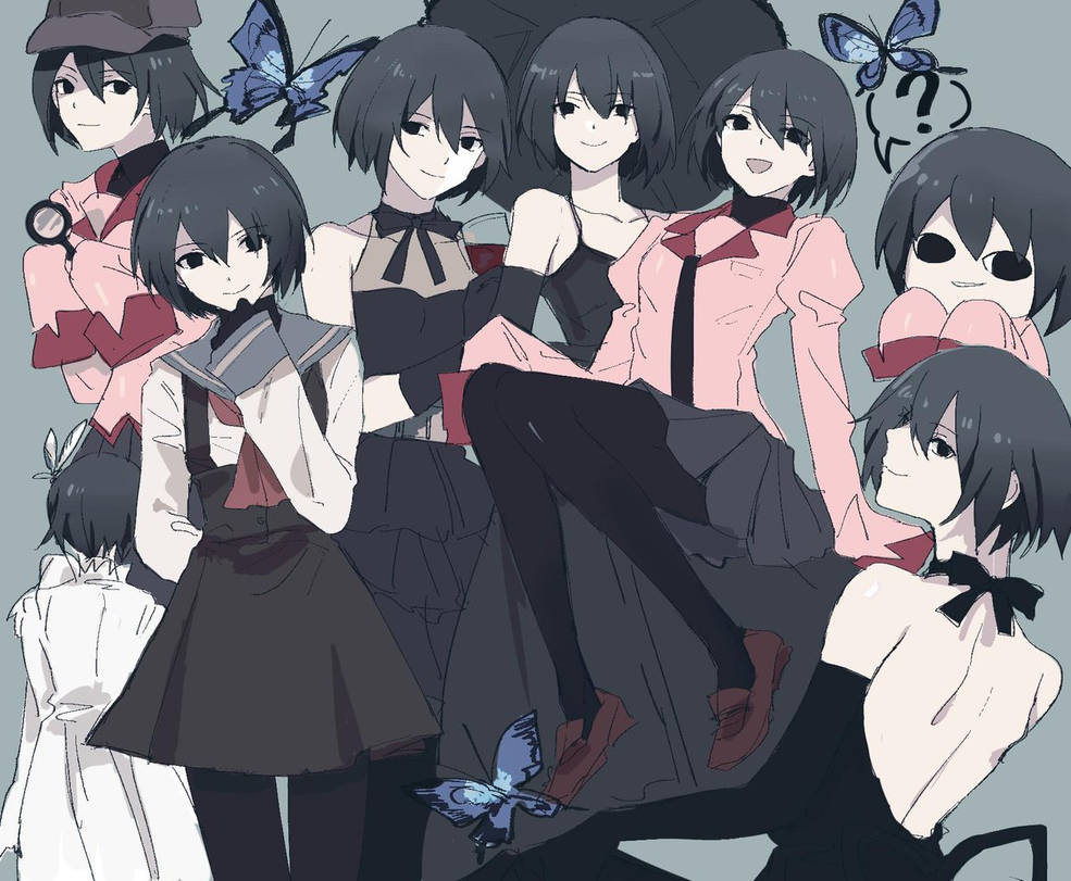 Reader x Oshino Ougi - Black Reflection by DeadWriteShin on DeviantArt