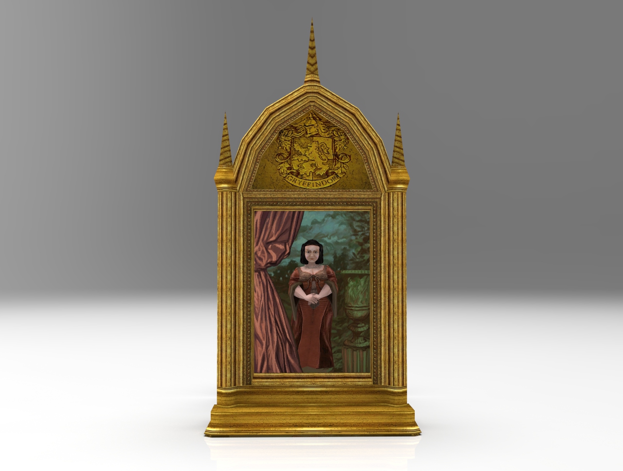 Portrait Fat Lady - Gryffindor Common Room by suummalumcuique on DeviantArt