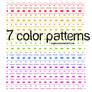 7 color patterns