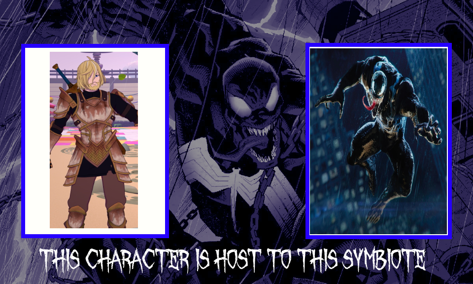 Jaune Rusted Jaune the Rusted Knight becomes Venom's host by cyborg802 on DeviantArt