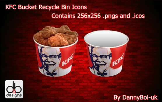 KFC Bucket Bin