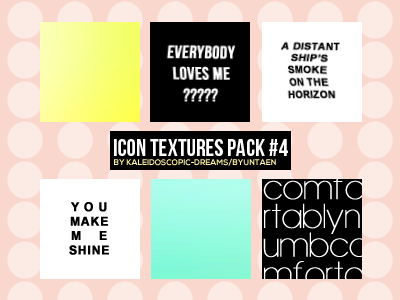 Icon Textures: Pack #4