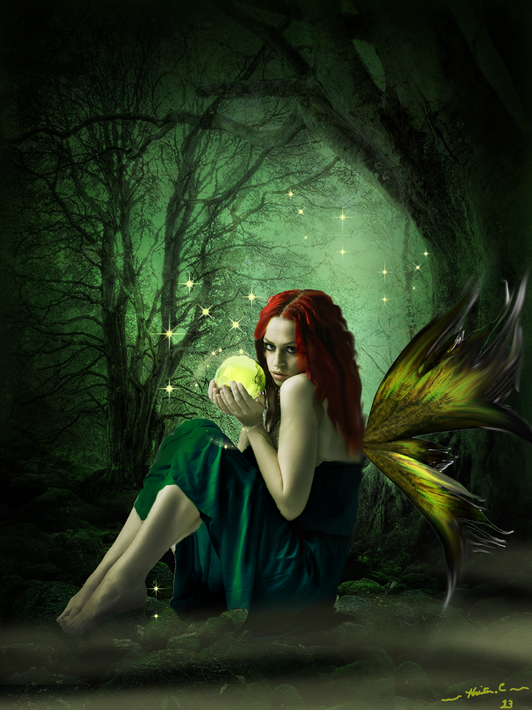 Green Fairy by Kristenolejarnik on DeviantArt