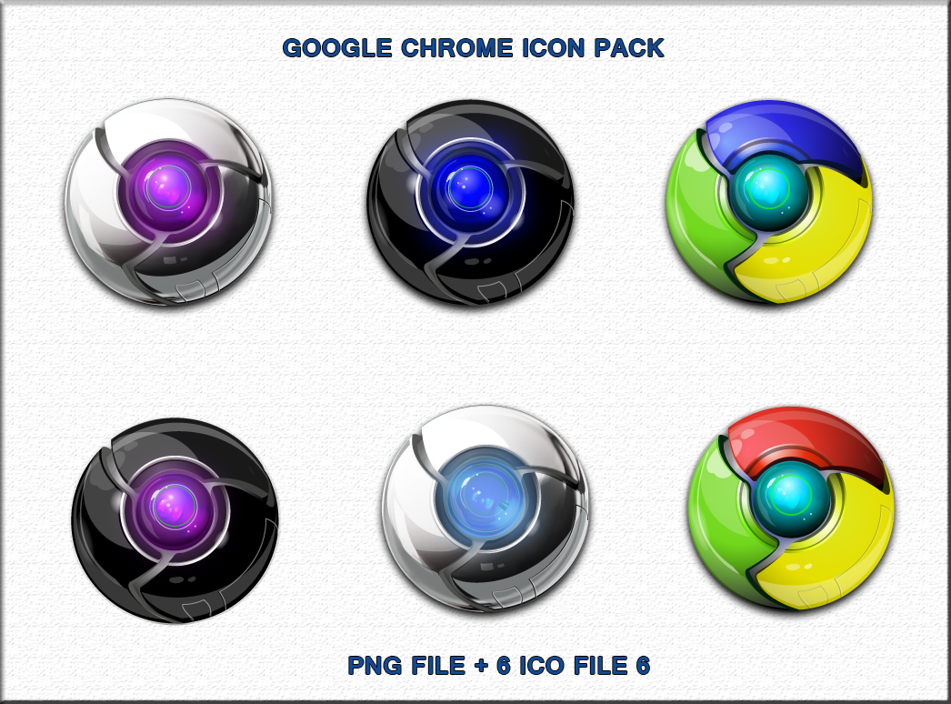 Google Chrome icon pack