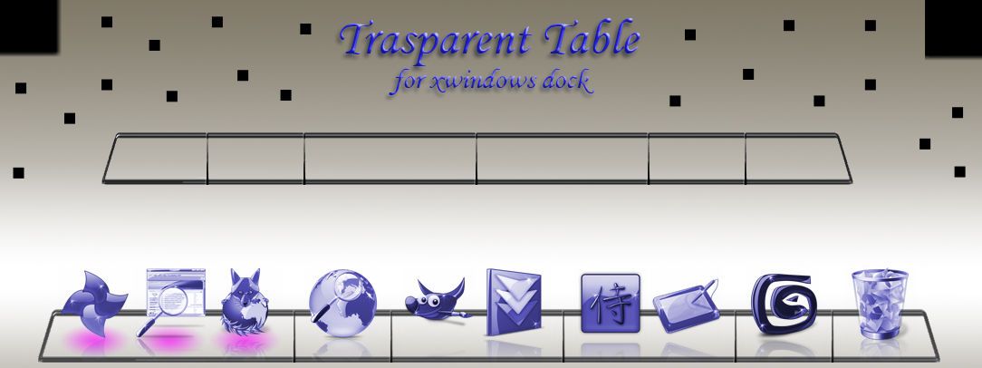 Transparent Table Two Rows Trasparent Table by ilnanny on DeviantArt