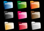 Rainbow folders