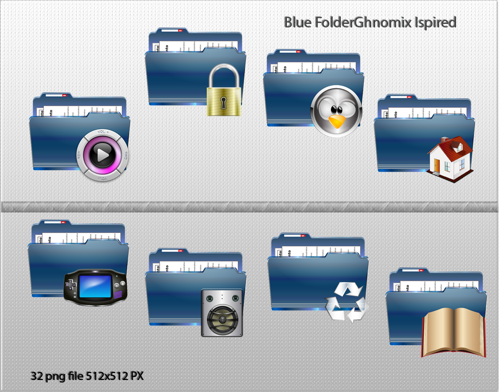 Blue Folder