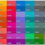 Flat-bare-colors 'Gimp-inkscape-palettes'