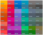 Flat-bare-colors 'Gimp-inkscape-palettes' by ilnanny