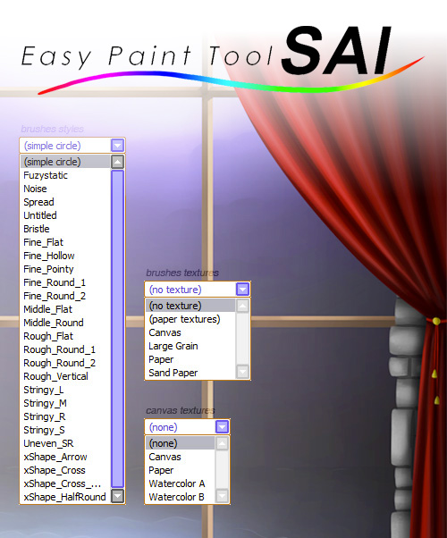 PaintToolSai - Brushes and Textures