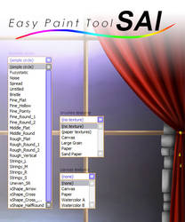 PaintToolSai - Brushes and Textures by Youkomi