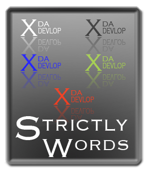 Strictly Word icons colored