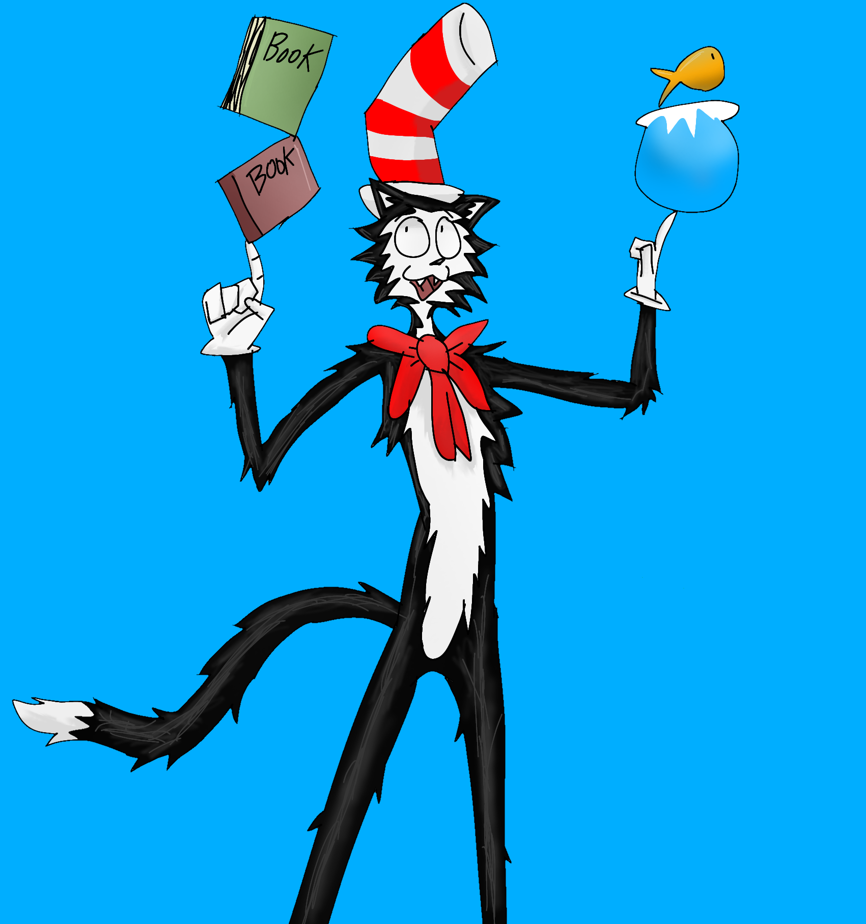 The Cat in the Hat by christiantheartist18 on DeviantArt