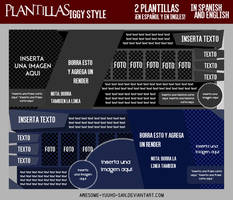 Plantillas Iggy Style #1 [In Spanish and English]