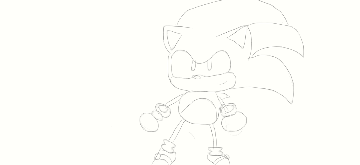 Sonic posing 2.0! by sonicfan014 on DeviantArt