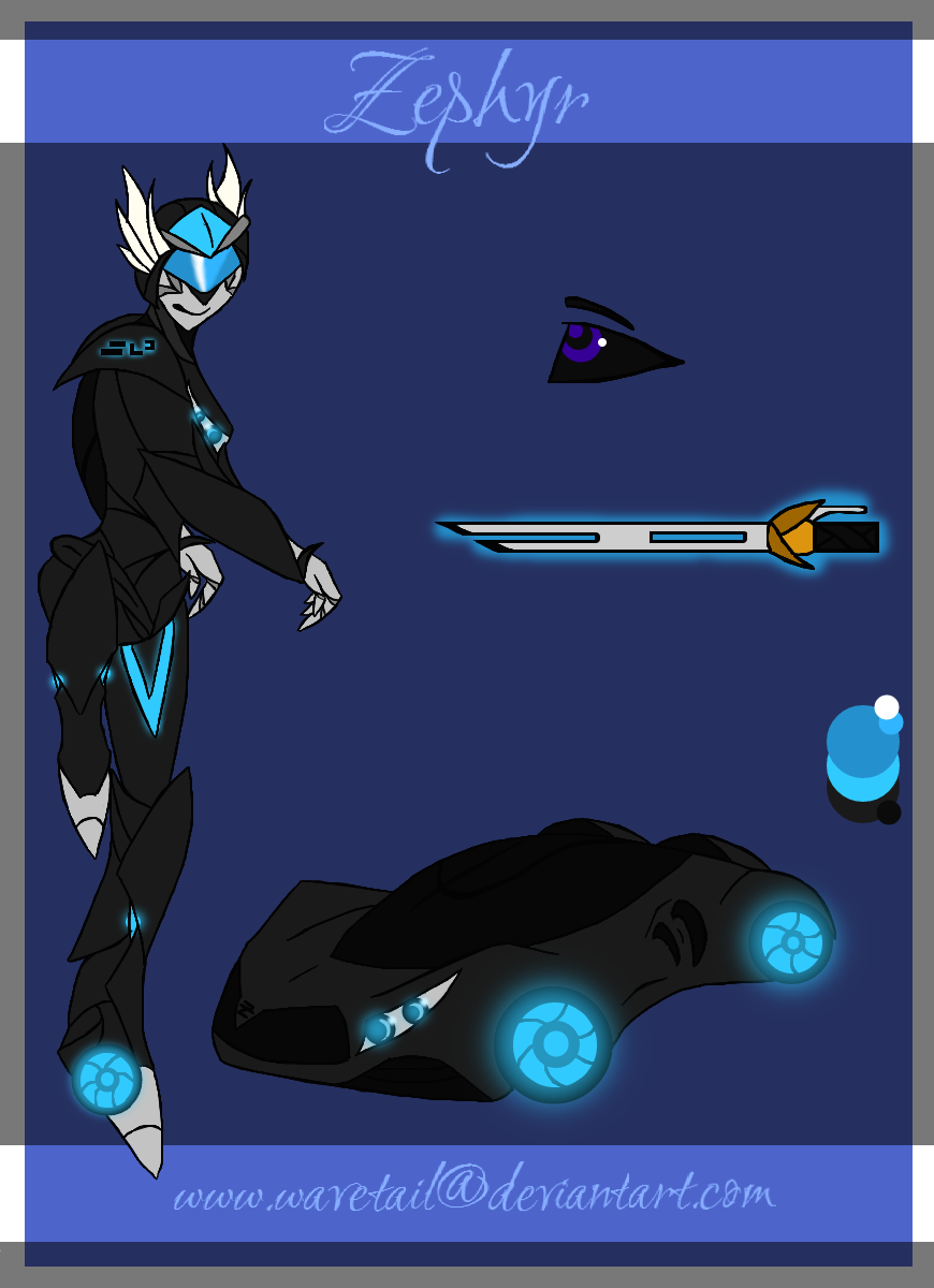 Zephyr - Ref Sheet by wavetail on DeviantArt