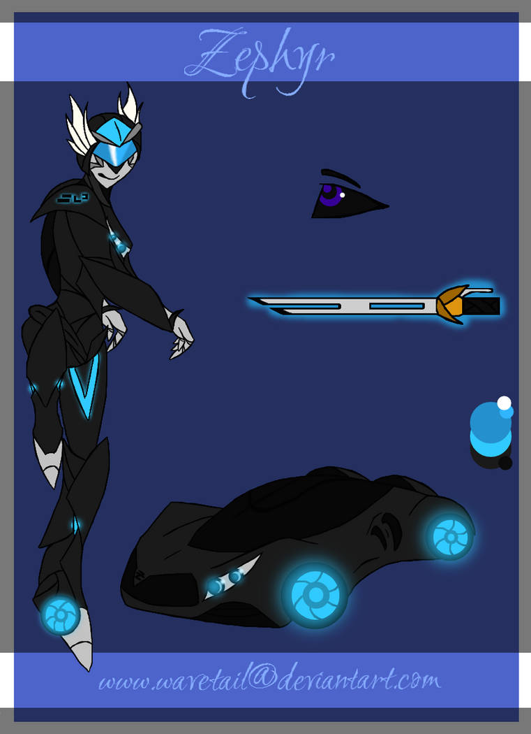 Zephyr - Ref Sheet by wavetail on DeviantArt