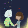 Undertale: Asriel and Frisk