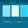 Playng Cards layer styles