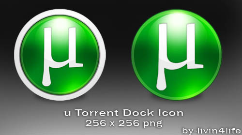 uTorrent Dock icons