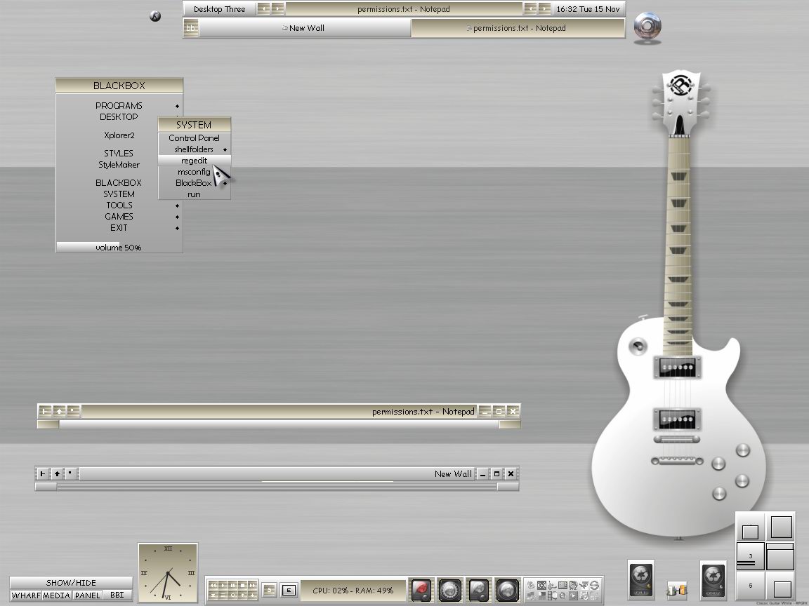 Guitar White