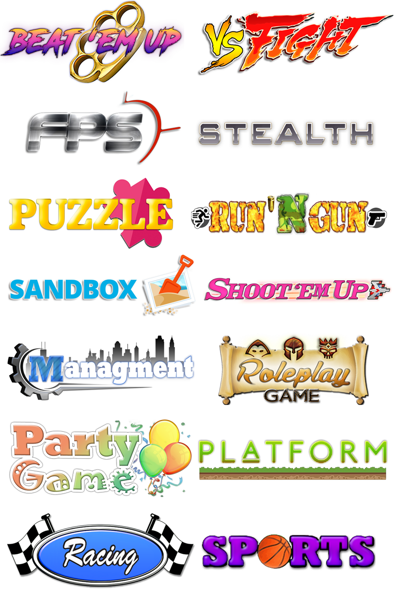 Game Categories Logo Png Icons Pack By Mindofmatter22 On Deviantart