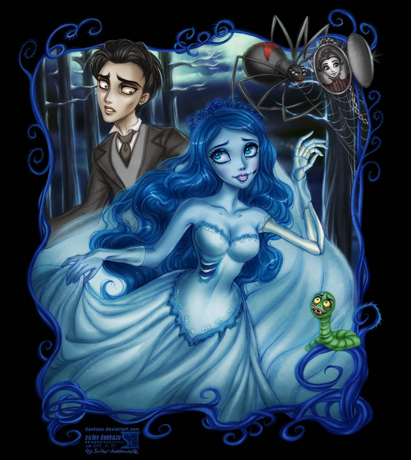 Corpse Bride Emily And Victor By Daekazu On Deviantart