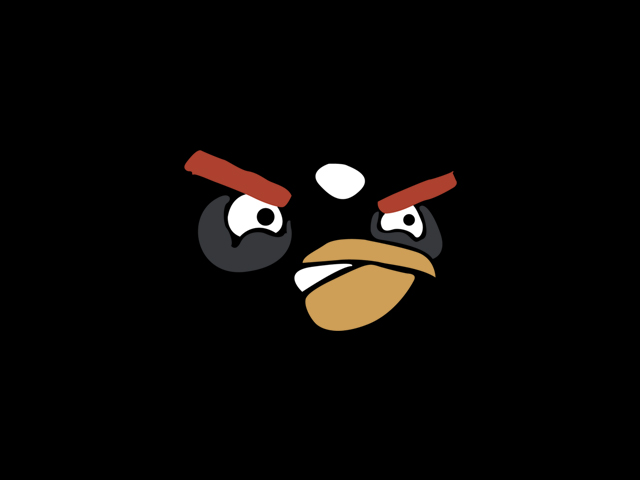 AngryBirds WallpaperPack-BLACK