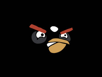 AngryBirds WallpaperPack-BLACK by XaraaKay